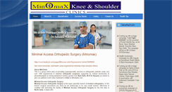 Desktop Screenshot of minomaxortho.com